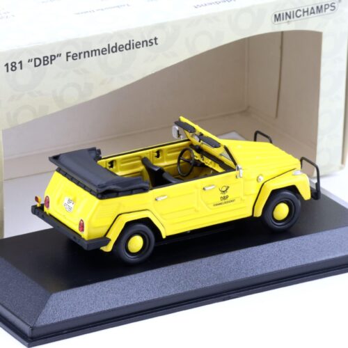 1:43 Minichamps VW 181 DBP Fernmeldedienst Deutsche Post yellow