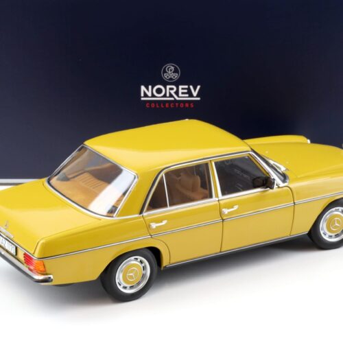 1:18 Norev Mercedes 200 Strich-Acht /8 W115 Limousine 2-Serie 1973 sahara yellow