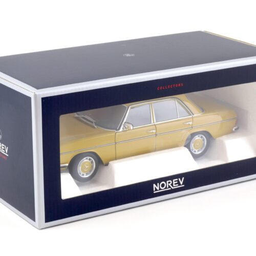 1:18 Norev Mercedes 200 Strich-Acht /8 W115 Limousine 2-Serie 1973 sahara yellow