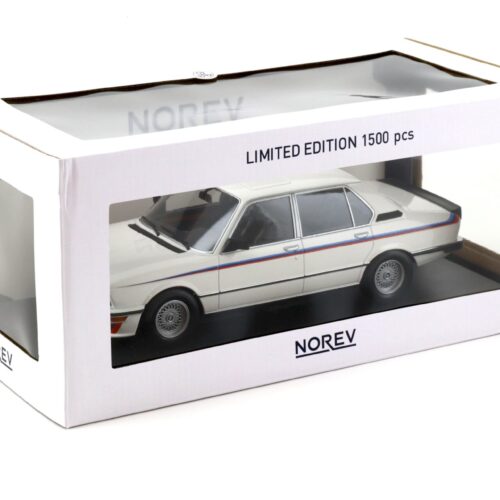 1:18 Norev BMW M 535i Limousine E12 white 1980