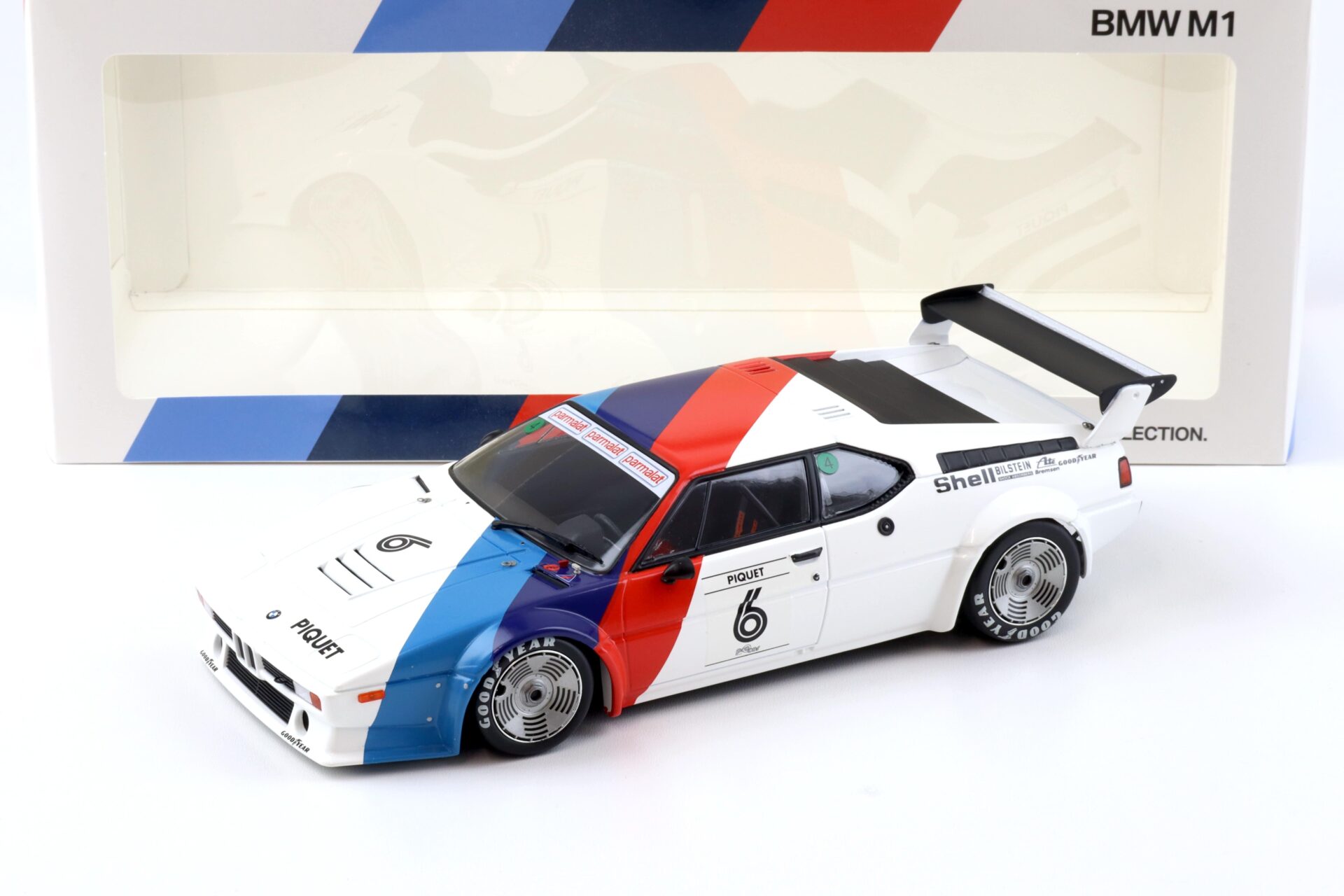 ID 92714 orig 1.jpg 1:18 Minichamps BMW M1 ProCar #6 Piquet 1979 Heritage DEALER VERSION