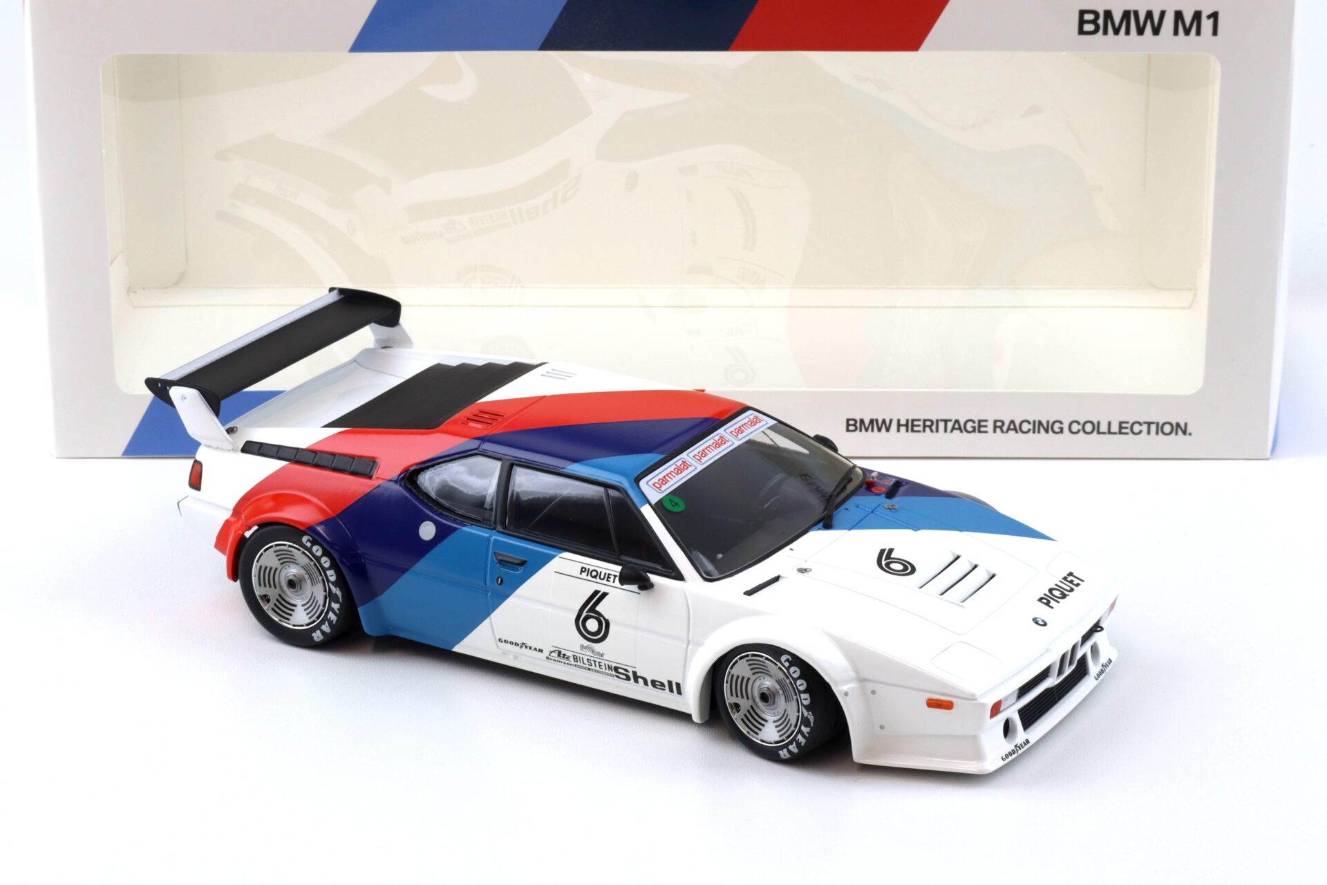 1:18 Minichamps BMW M1 ProCar #6 Piquet 1979 Heritage DEALER VERSION