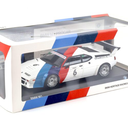 1:18 Minichamps BMW M1 ProCar #6 Piquet 1979 Heritage DEALER VERSION