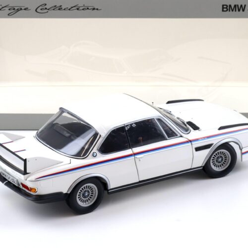 1:18 Minichamps BMW 3.0 CSL Coupe white 1973-1975 Heritage DEALER VERSION