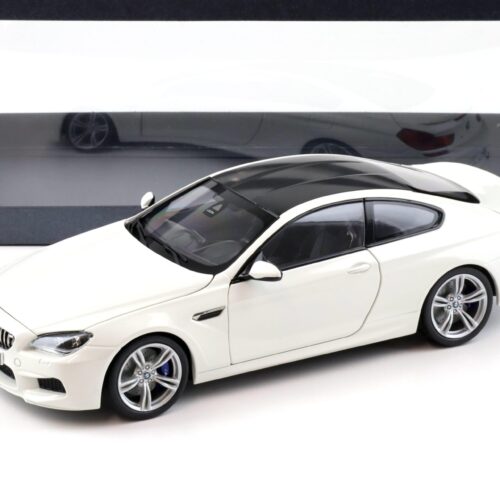 1:18 Paragon 2012 BMW M6 Coupe F13 Alpine white DEALER VERSION