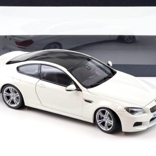 1:18 Paragon 2012 BMW M6 Coupe F13 Alpine white DEALER VERSION