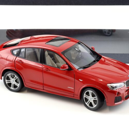 1:18 Paragon 2014 BMW X4 F26 Melbourne red DEALER VERSION