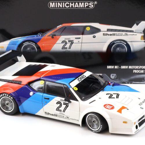 1:18 Minichamps BMW M1 Procar BMW Motorsport #27 A.Jones Procar Series 1979 - Image 2
