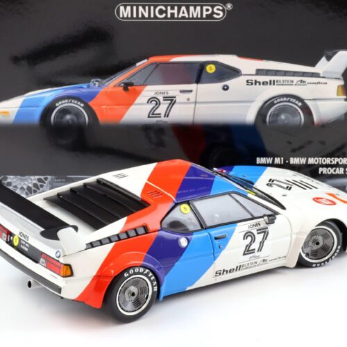 1:18 Minichamps BMW M1 Procar BMW Motorsport #27 A.Jones Procar Series 1979 - Image 3