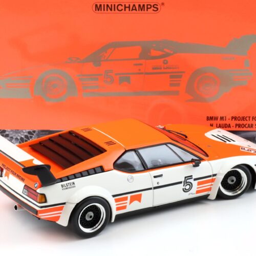 1:18 Minichamps BMW M1 Procar Project Four Racing #5 N.Lauda Procar Series 1979