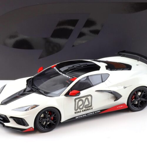 1:18 GT Spirit GT370 Chevrolet Corvette C8 Pace Car IMSA 2020 arctic white