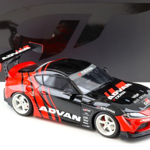 1:18 GT Spirit GT889 Toyota Supra GR by ADVAN 2020 black/ red