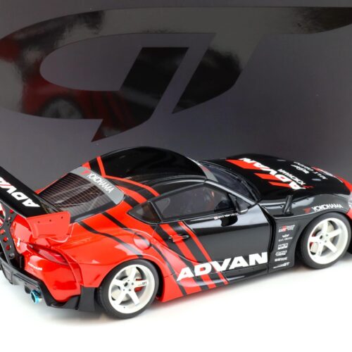 1:18 GT Spirit GT889 Toyota Supra GR by ADVAN 2020 black/ red