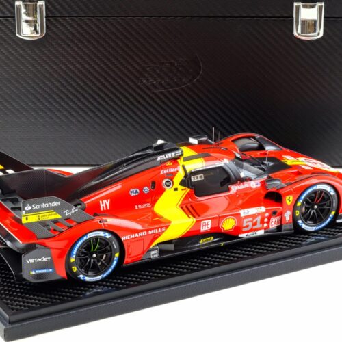 1:18 BBR Ferrari 499P Winner 24h Le Mans 2023 Car #51 Special Pack - Limited 499 pcs.