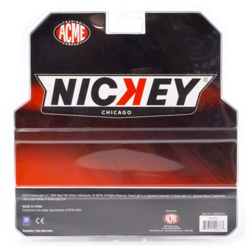 1:64 ACME Greenlight 1967 Chevrolet Camaro + Chevrolet C-30 Ramp Truck NICKEY CHASE