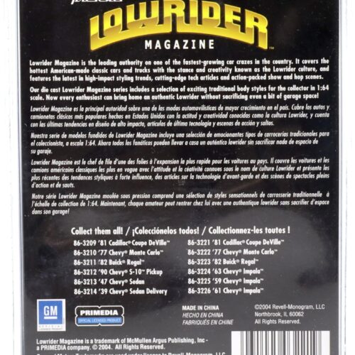 1:64 Revell Lowrider 1981 Cadillac Coupe Deville white #183 The Revolution Continues