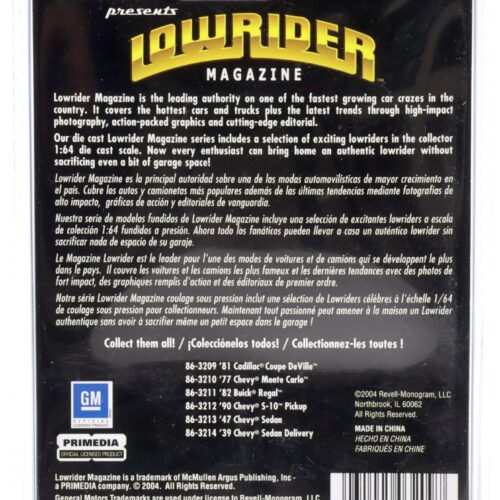 1:64 Revell Lowrider 1981 Cadillac Coupe Deville green/white #165 The Revolution Continues