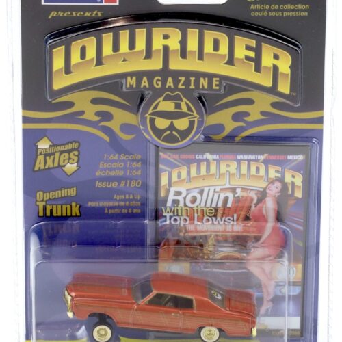 1:64 Revell Lowrider 1970 Chevrolet Monte Carlo orange #180 Rollin with the Top Lows
