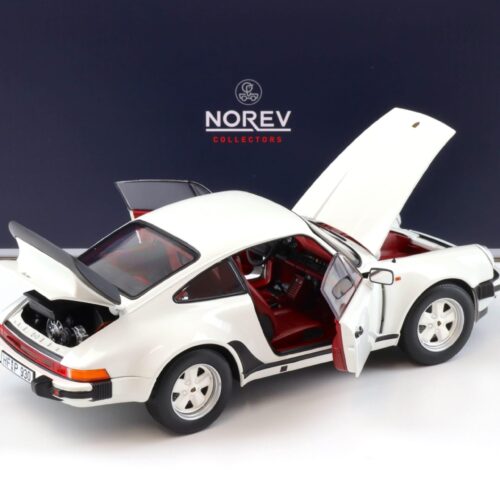 1:18 Norev Porsche 911 Turbo 3.3 Coupe 1977 white blanc
