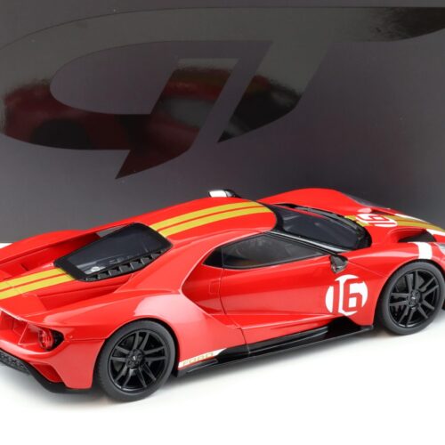 1:18 GT Spirit GT883 Ford GT Heritage Edition 2022 Alan Mann red
