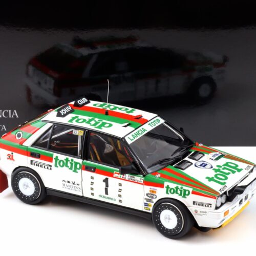 1:18 Kyosho Lancia Delta HF 4WD 1987 Targa Florio #1 TOTIP Cerrato/Cerri 08960C