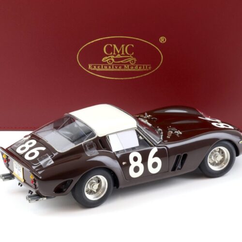 1:18 CMC Ferrari 250 GTO Targa Florio 1962 #86 brown/white M-156