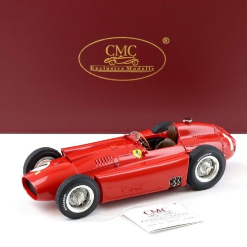 1:18 CMC Ferrari D50 GP of Great Britain 1956 Juan Manuel Fangio #1 red M-197