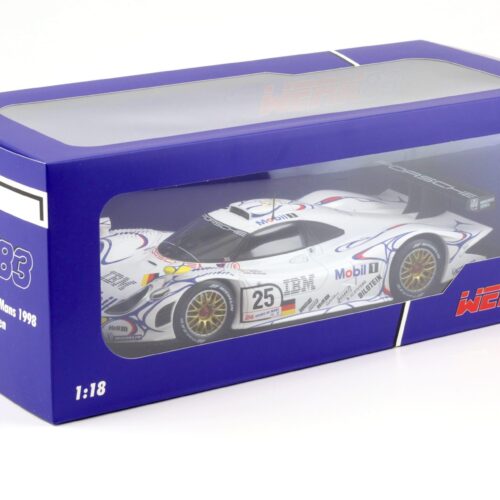 1:18 WERK83 Porsche 911 GT1 #25 - 2nd 24h Le Mans 1998 Wollek/ Müller/ Alzen