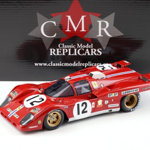 1:18 CMR Ferrari 512M Posey/ Adamowicz 3rd 24h Le Mans 1971 #12 red