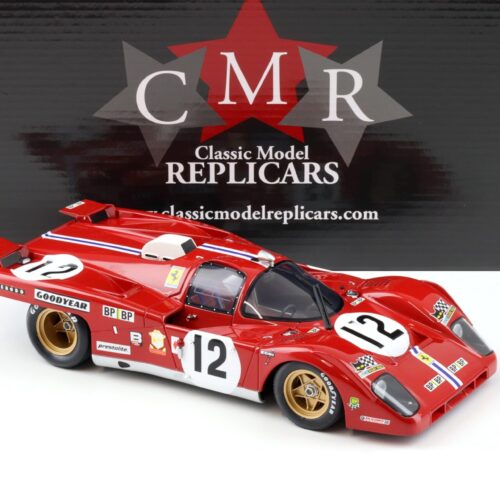 1:18 CMR Ferrari 512M Posey/ Adamowicz 3rd 24h Le Mans 1971 #12 red