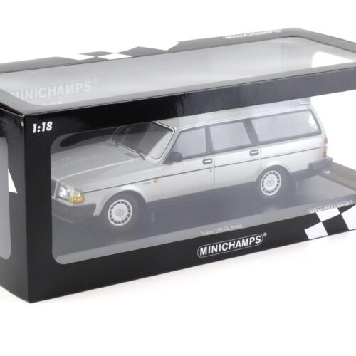 1:18 Minichamps Volvo 240 GL Break Estate 1986 silver metallic