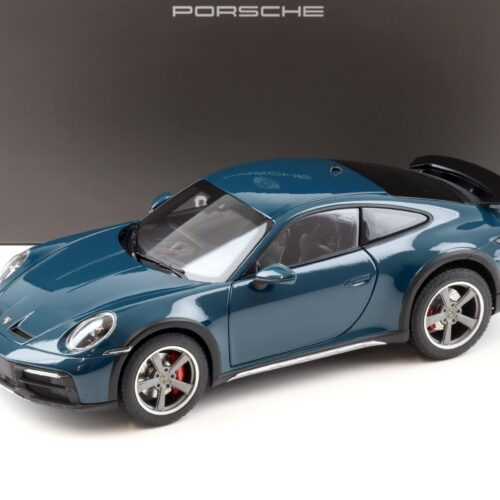 1:18 Norev Porsche 911 (992) Dakar Coupe 2023 Fjord green WAP DEALER