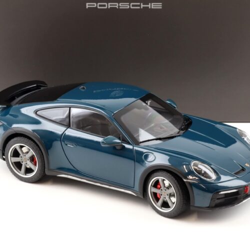 1:18 Norev Porsche 911 (992) Dakar Coupe 2023 Fjord green WAP DEALER