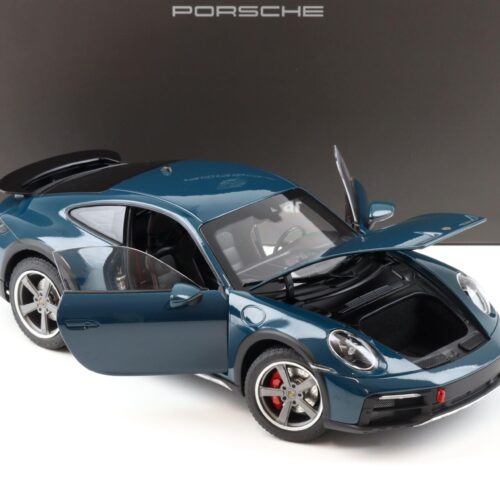 1:18 Norev Porsche 911 (992) Dakar Coupe 2023 Fjord green WAP DEALER