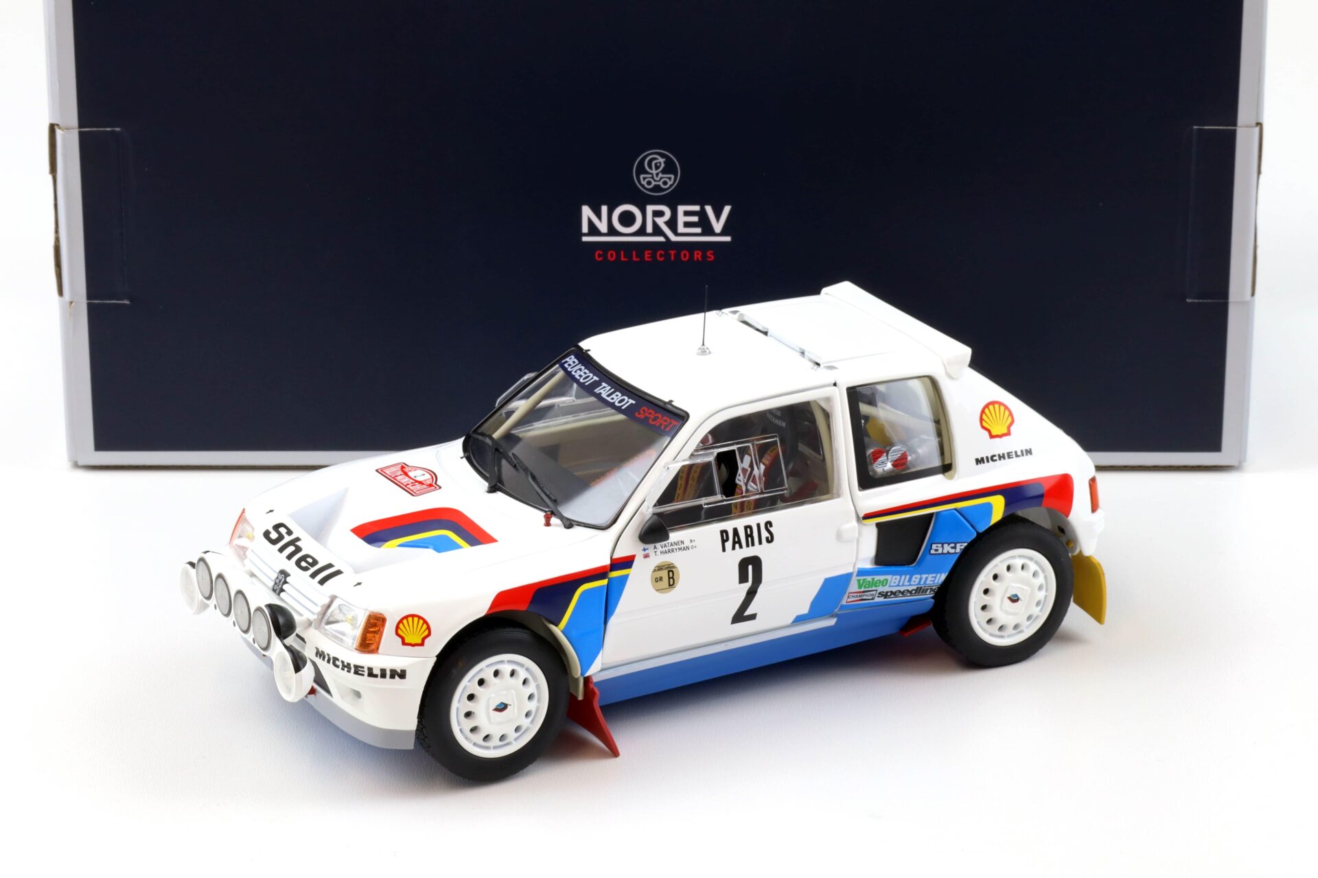 ID 93426 orig 1.jpg 1:18 Norev Peugeot 205 T16 #2 Rally Monte Carlo 1985 Vatanen/Harryman 184864