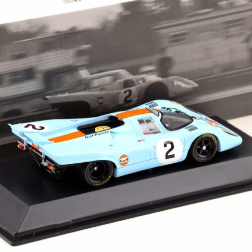1:43 Spark Porsche 917K Winner Daytona 1971 Gulf #2 MAP Porsche Museum