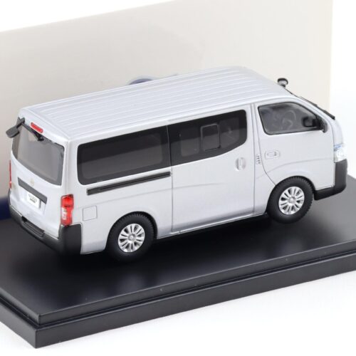 1:43 Ebbro Nissan NV350 Caravan Van DX 2012 silver metallic