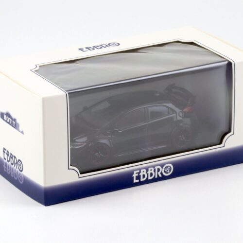 1:43 Ebbro Honda Civic Type R 2015 Japanese License Plate Crystal black pearl