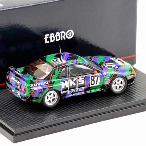 1:43 Ebbro Nissan Skyline R32 HKS Gr.A 1993 #87 green/black