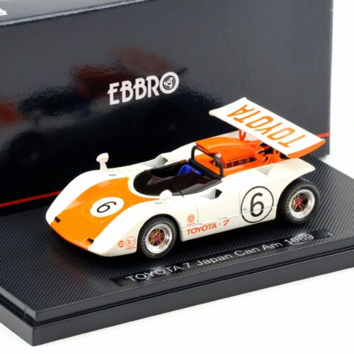 1:43 Ebbro Toyota 7 Japan CAN-AM 1969 #6 white/ orange