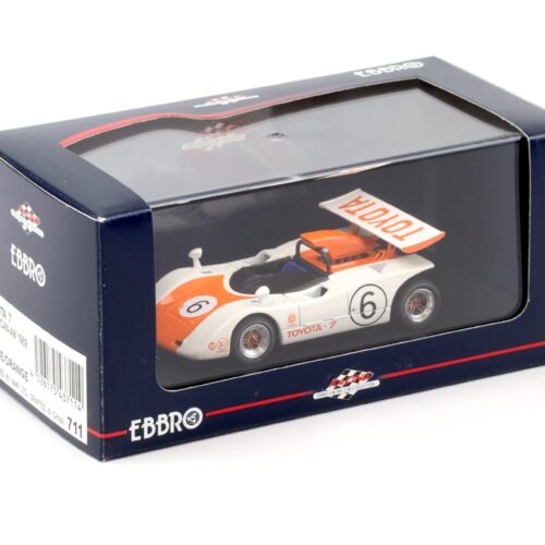 1:43 Ebbro Toyota 7 Japan CAN-AM 1969 #6 white/ orange
