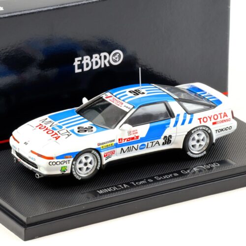 1:43 Ebbro 1990 Toyota Supra MINOLTA TomÂ´s Supra Gr.A 1990 Sekiya/Ogawa #36