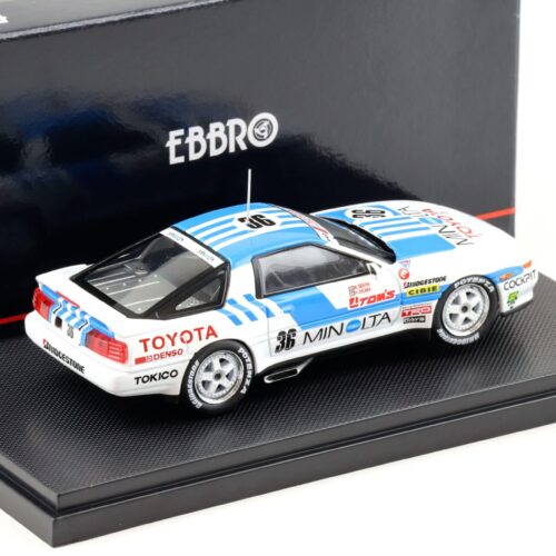 1:43 Ebbro 1990 Toyota Supra MINOLTA Tom´s Supra Gr.A 1990 Sekiya/Ogawa #36