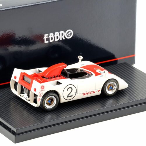 1:43 Ebbro Toyota 7 Japan GP 1969 #2 white/ red