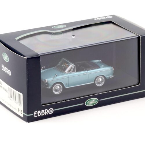 1:43 Ebbro Daihatsu Compagno Spider 1965 blue