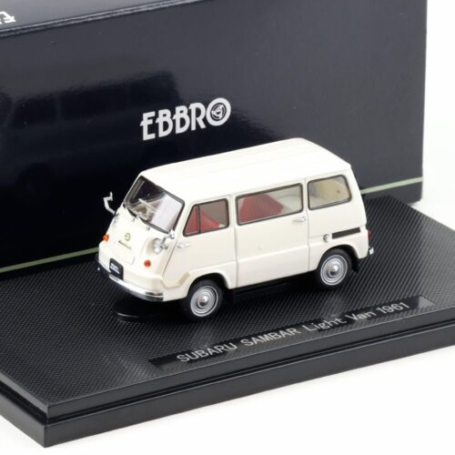 1:43 Ebbro Subaru Sambar Light Van 1961 ivory