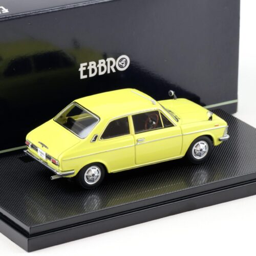 1:43 Ebbro Subaru FF-1 Sports Sedan 2-door 1969 yellow