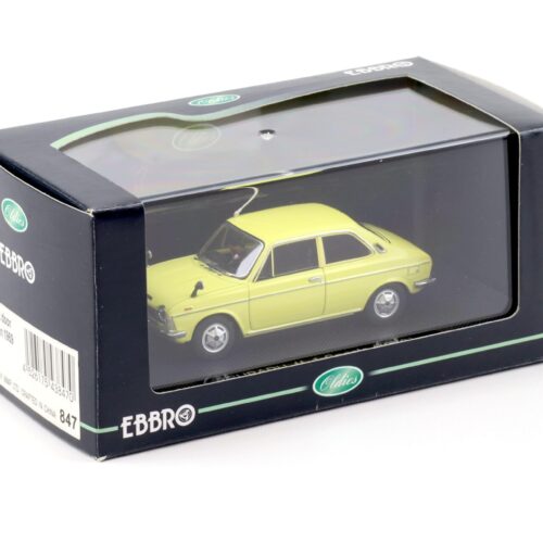 1:43 Ebbro Subaru FF-1 Sports Sedan 2-door 1969 yellow
