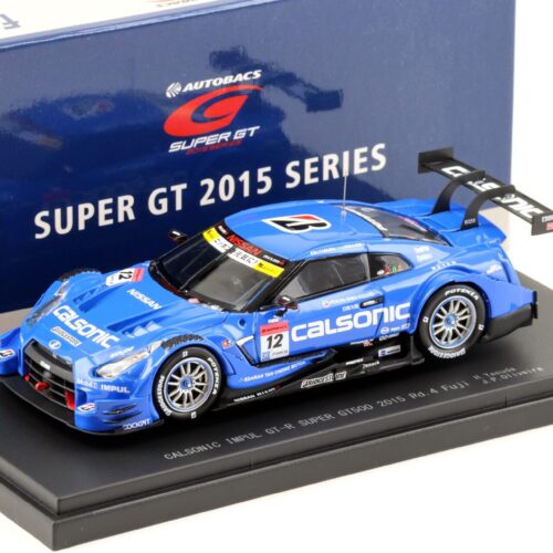 1:43 Ebbro Nissan GT-R Super GT500 Rd.4 Fuji 2015 Calsonic Impuls #12 Yasuda