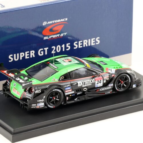 1:43 Ebbro Nissan GT-R Super GT500 Rd.4 Fuji Winner 2015 D´station ADVAN #24